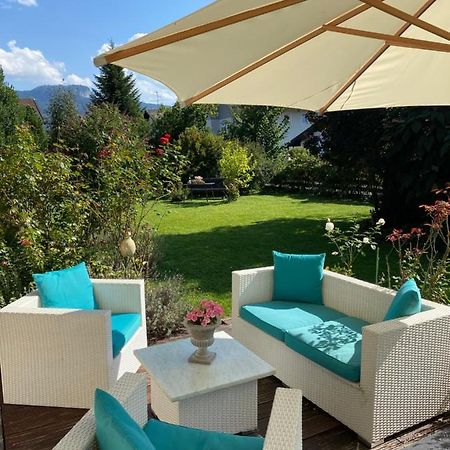 Charmantes Garten-Apartment: Erholung Im Chiemgau ウンターヴォッセン エクステリア 写真