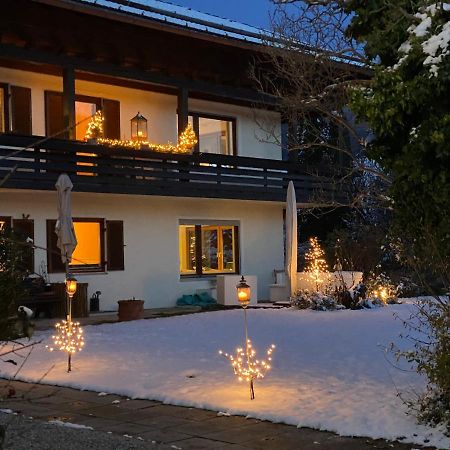 Charmantes Garten-Apartment: Erholung Im Chiemgau ウンターヴォッセン エクステリア 写真