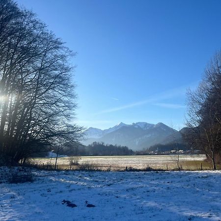Charmantes Garten-Apartment: Erholung Im Chiemgau ウンターヴォッセン エクステリア 写真