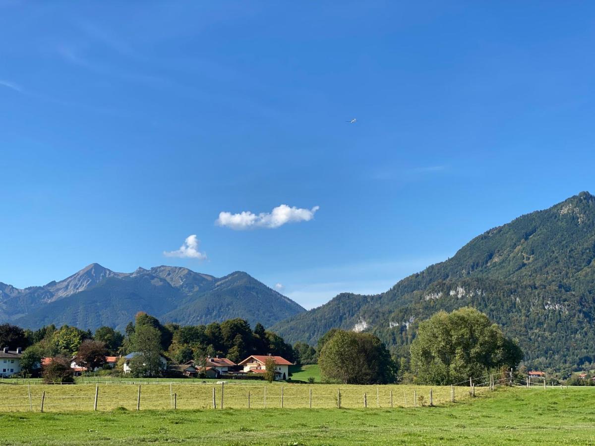 Charmantes Garten-Apartment: Erholung Im Chiemgau ウンターヴォッセン エクステリア 写真